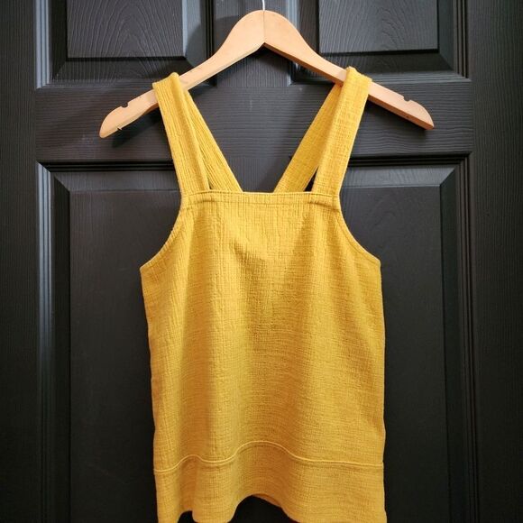 Madewell Apron Cross-Back Tank Top - Picture 5 of 11